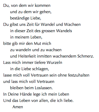 poem in German